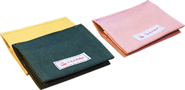 緑、黄、ピンクの布