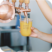 蛇口からオレンジジュース