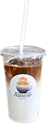 プラスチック容器に入ったコーヒーミルク