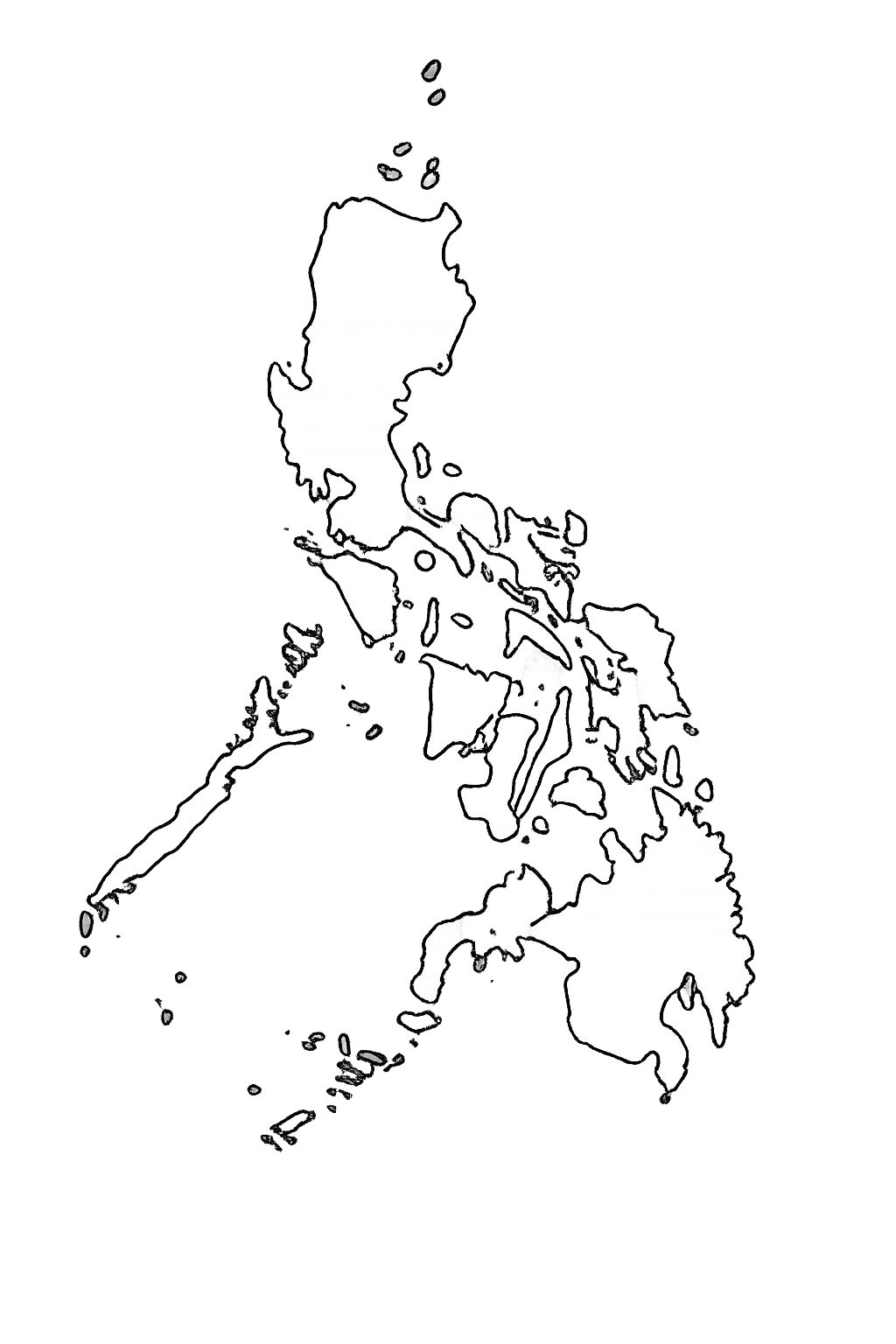 フィリピン地図の画像